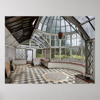 Övergiven atrium poster