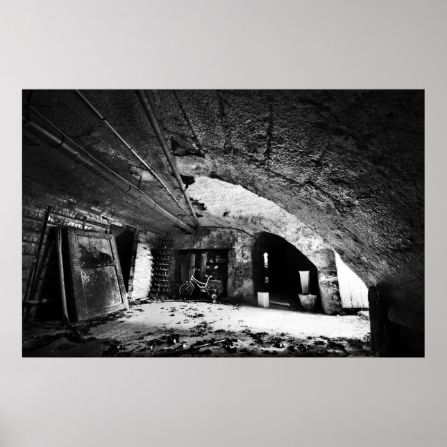 Övergiven Basement Poster (Framsidan)