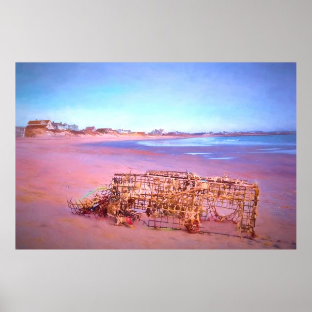 Övergiven Beach Poster (Framsidan)
