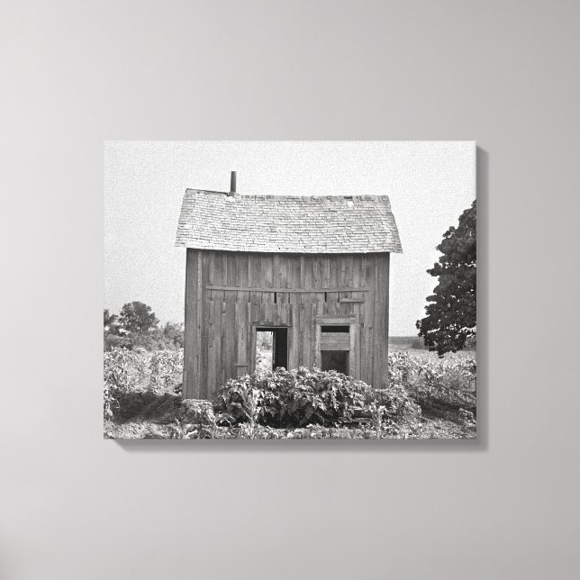 Övergiven bondgård, 1939 canvastryck (Framsida)