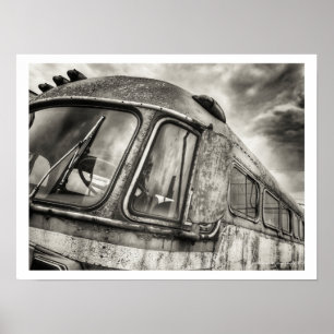 Övergiven Buss Poster