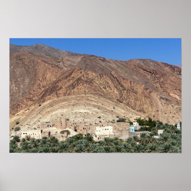 Övergiven by Birkat Al Mawz - Oman Poster (Framsidan)