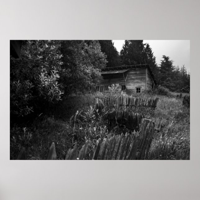 Övergiven byggnad poster (Framsidan)