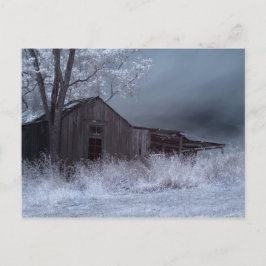 Övergiven Byggnad Vykort