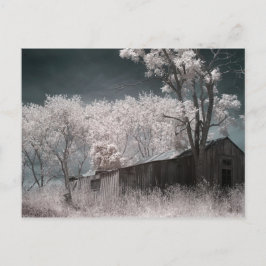 Övergiven Byggnad Vykort