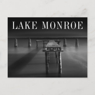 Övergiven Dock vid Sjö Monroe Vykort