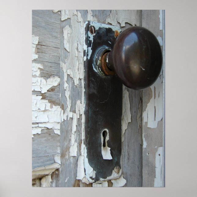 Övergiven dörr 2 poster (Framsidan)