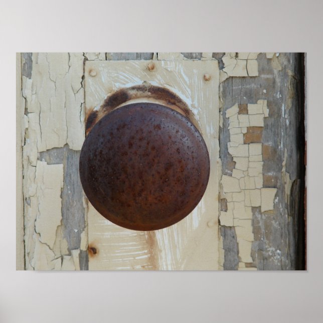 Övergiven dörr poster (Framsidan)