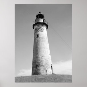 Övergiven fyr, Port Isabel, Texas, 1942 Poster