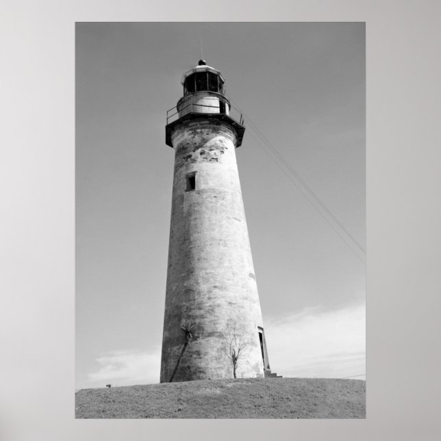 Övergiven fyr, Port Isabel, Texas, 1942 Poster (Framsidan)