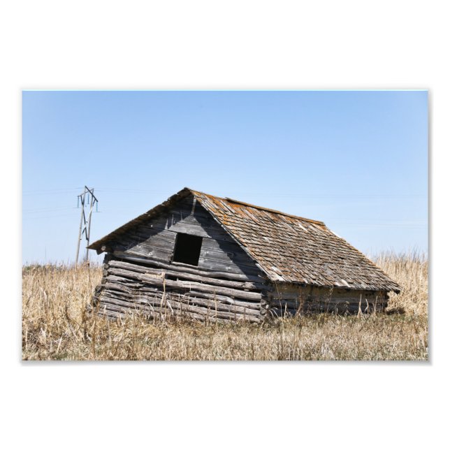 Övergiven House Fototryck (Framsidan)