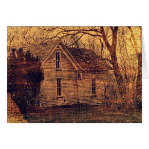 Övergiven House Hälsningskort