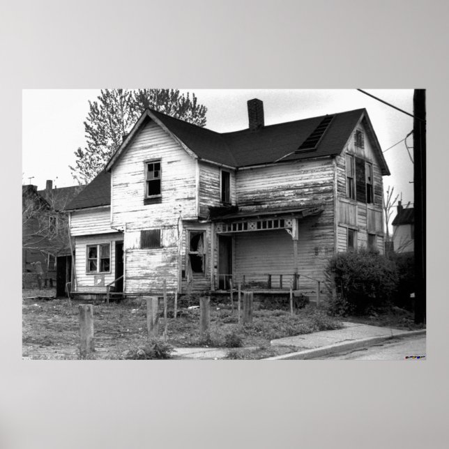 Övergiven House Poster (Framsidan)