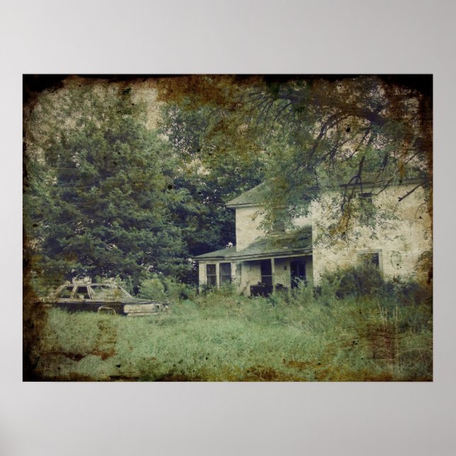 Övergiven House Poster (Framsidan)