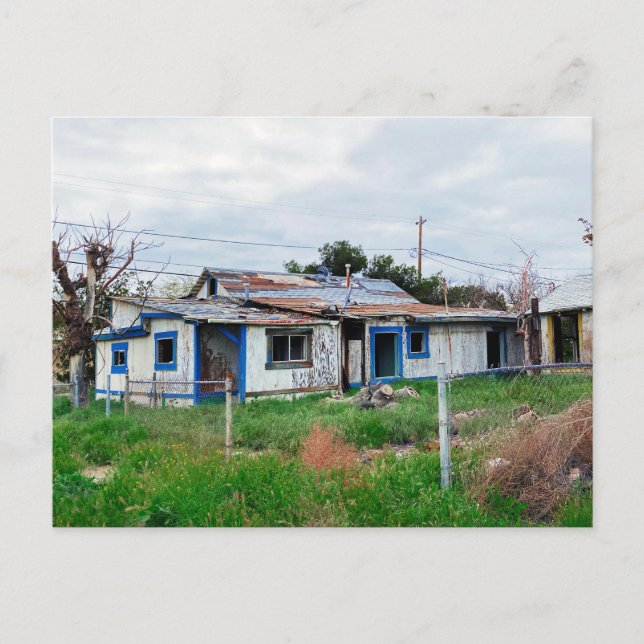 Övergiven House Vykort (Framsida)