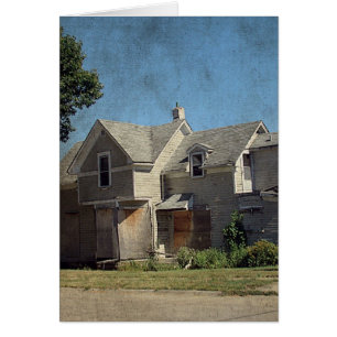 Övergiven kammare hälsningskort