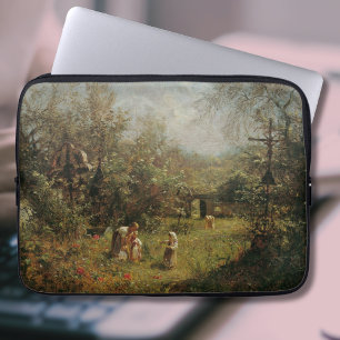 Övergiven kyrkogård i Goisern Laptop Fodral