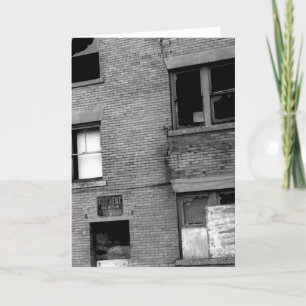 Övergiven lägenhet för hyra kort