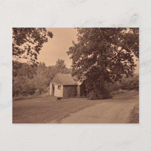 Övergiven Lägenhet Vykort (Framsida)