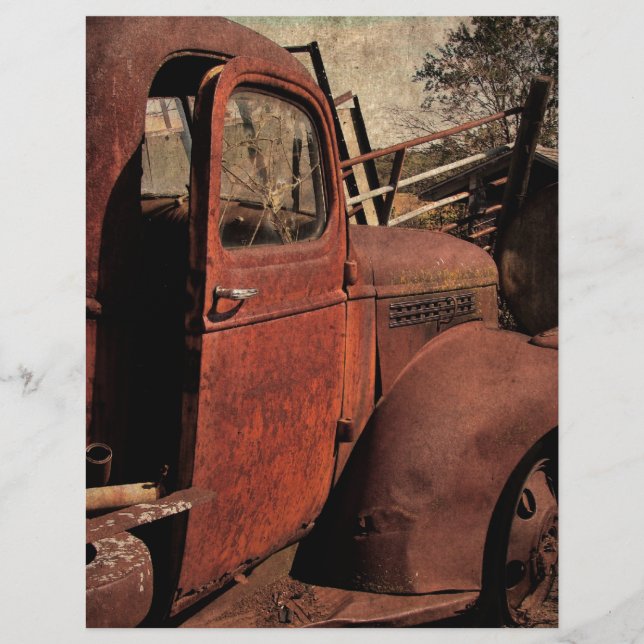 Övergiven Lastbil (Framsida)