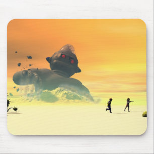 Övergiven robotnypremiär Mousepad Musmatta