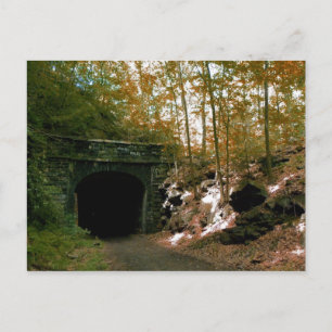 Övergiven RR-tunnel nummer 2-vykort Vykort
