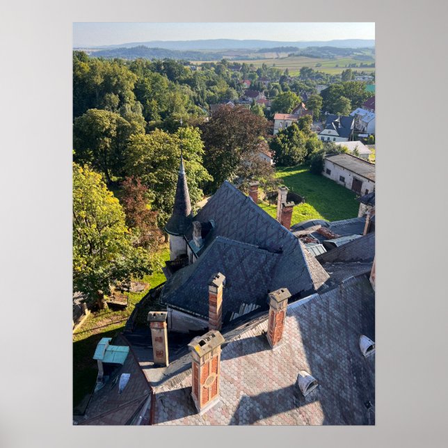 Övergiven slott poster (Framsidan)