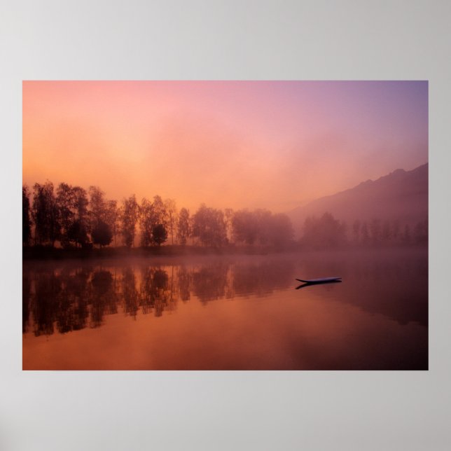 Övergiven surfboard poster (Framsidan)