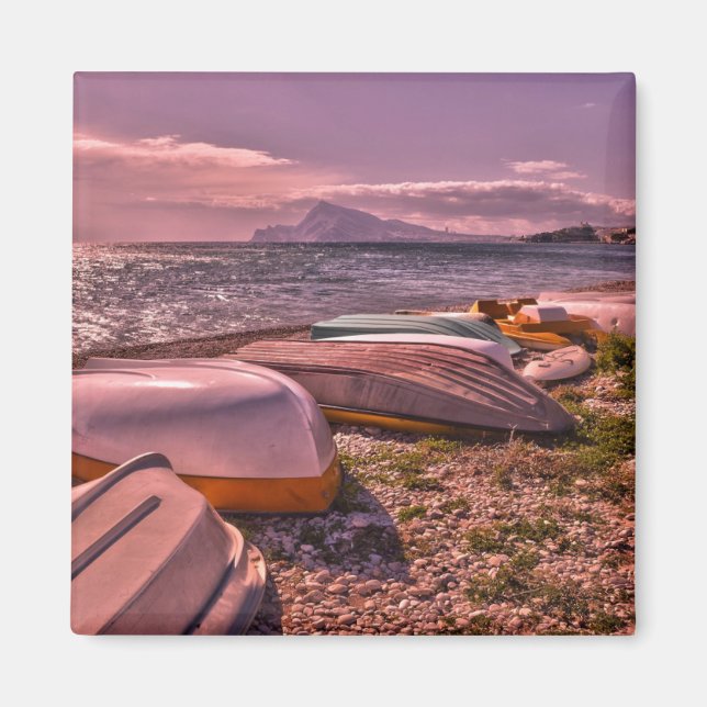 Övergivna bogseringsbåtar | L'Olla Beach, Altea Magnet (Framsidan)