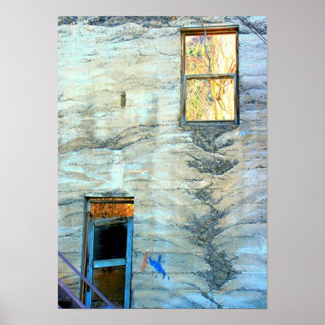 Övergivna Byggnad i Jerome, Arizona Poster (Framsidan)