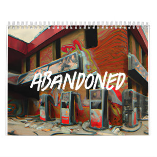 Övergivna Ställe och Spaces AI Art Kalender