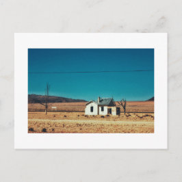 Övergivna Tåg Station i Namibia Vykort