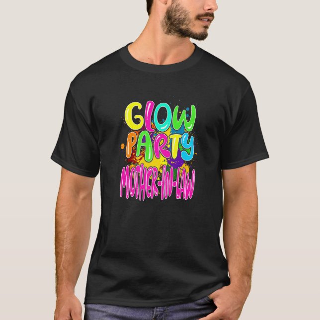 Överglöd av Party-kläder Party Tees glöd Party mot T Shirt (Framsida)