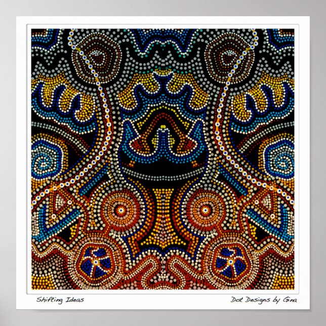 Övergripande idéer - Punktformgivning av Gina Poster (Framsidan)