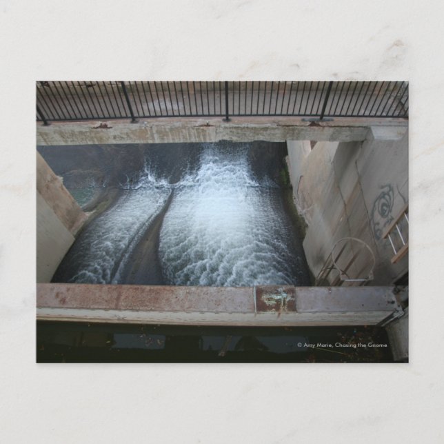 Overholser Dam Vykort (Framsida)