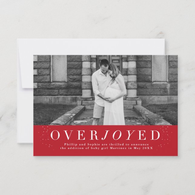 Överhoppad gravid av röd helgdag spara datumet (Framsida)