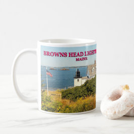överhuvud fyr, Maine Mugg