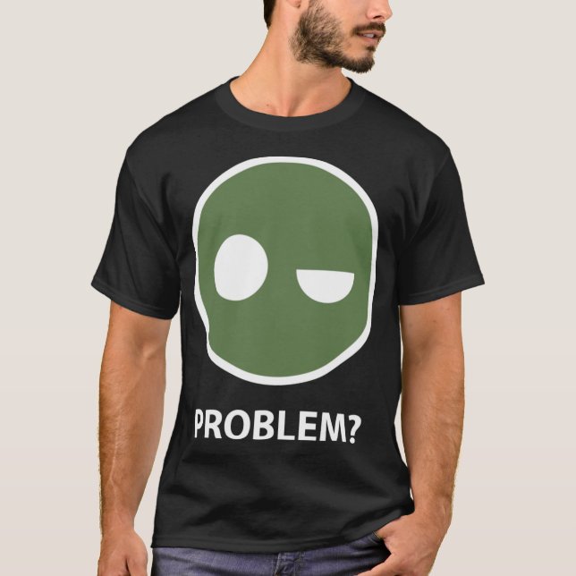 Överintendent PROBLEM pojke T Shirt (Framsida)