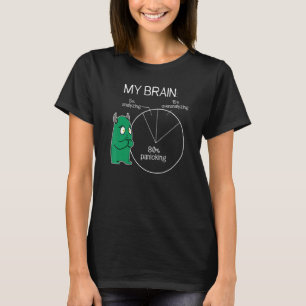 Överkänsligt Panick-läge Övertänkande T Shirt