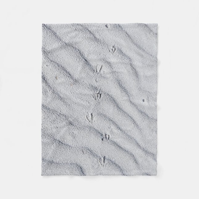 Överkant för sanddyner fleecefilt (Framsidan)