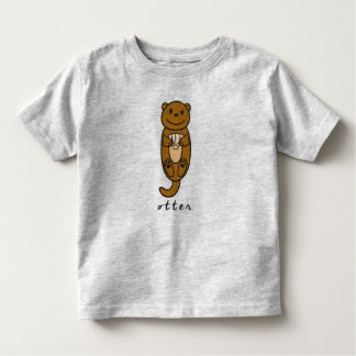Överkant och T-Shirt (utan bas), Otter Småbarn