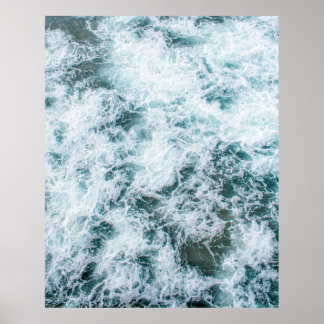 Överkant på vinkara havet poster