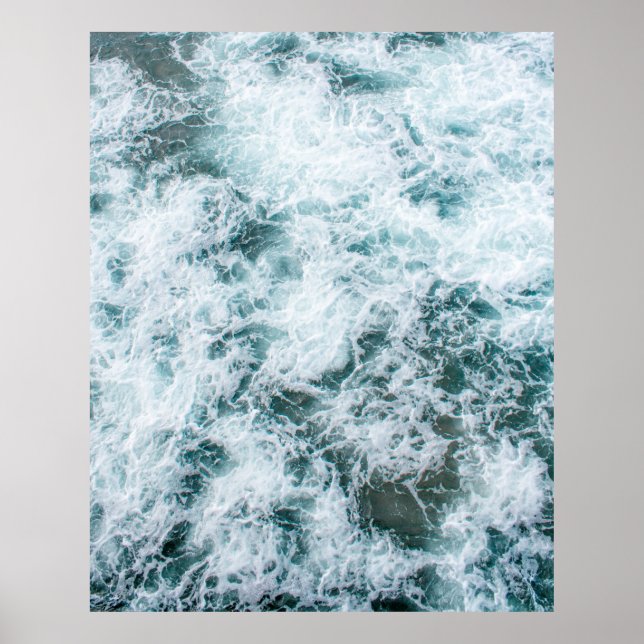 Överkant på vinkara havet poster (Framsidan)