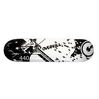 Overkill Old School Skateboard Bräda 21,6 Cm