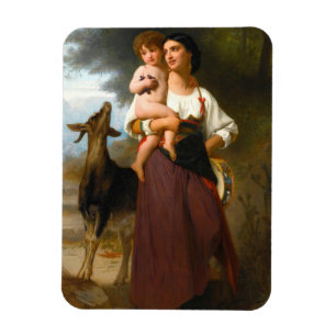 Överklagande av William Bouguereau Magnet