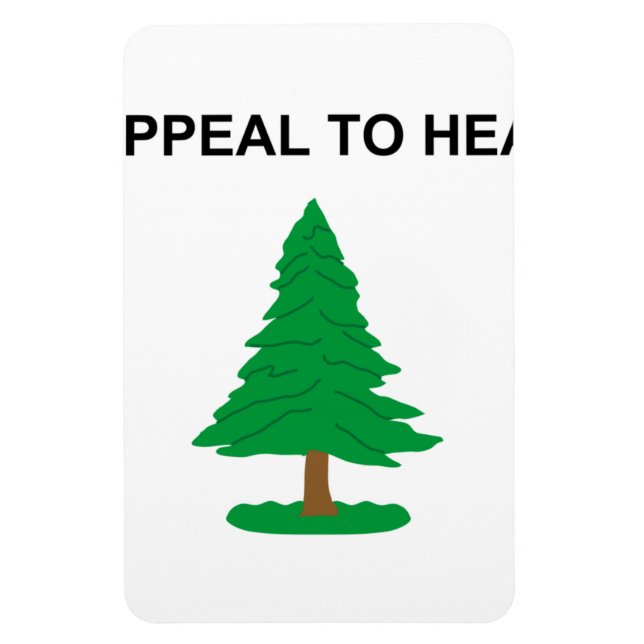 Överklagande till Heaven Flagga Magnet (Vertikal)