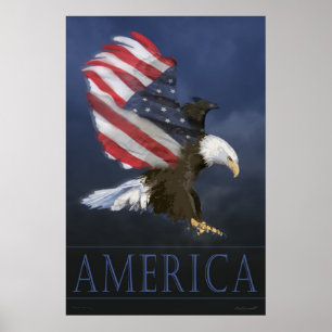 Överkle Flagga Poster