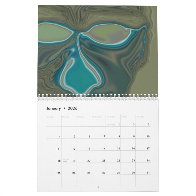 Overklig kalender 2013 (Jan 2026)