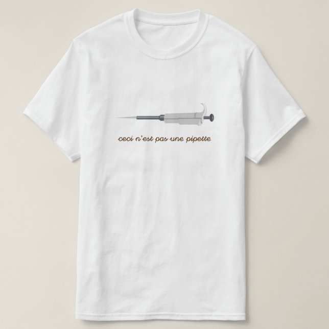 Overklig vetenskap - Pipette - manar T-tröja T Shirt (Design framsida)