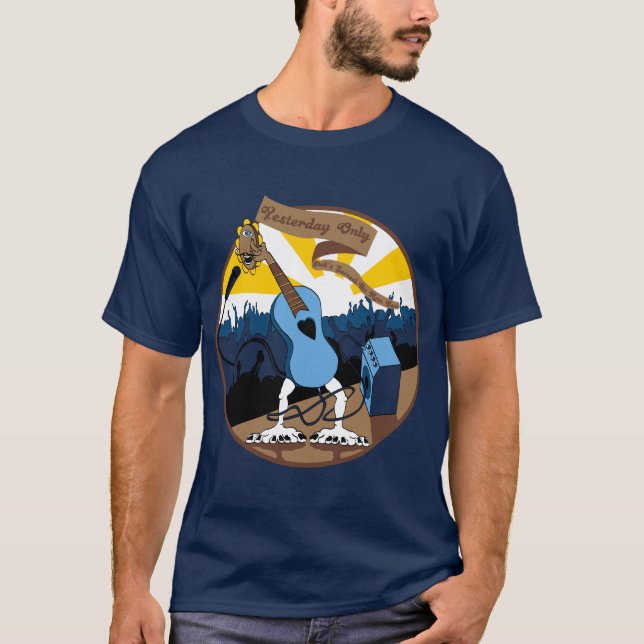 overkliga dalis inget manmusikband t shirt (Framsida)